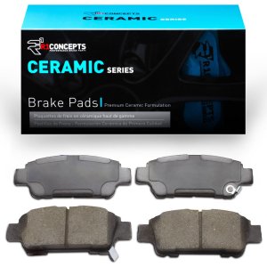 Toyota Sienna Brake Pads - Rear - R1 Concepts - Ceramic - `04-`10